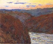 Claude Monet The Creuse,Sunset oil painting artist